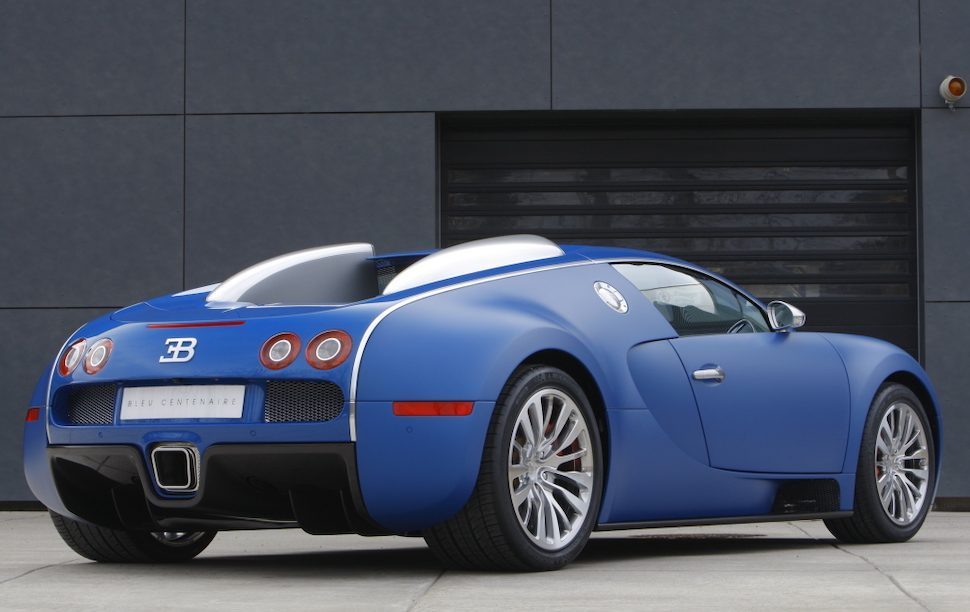 Bugatti Veyron Bleu Centenaire '09