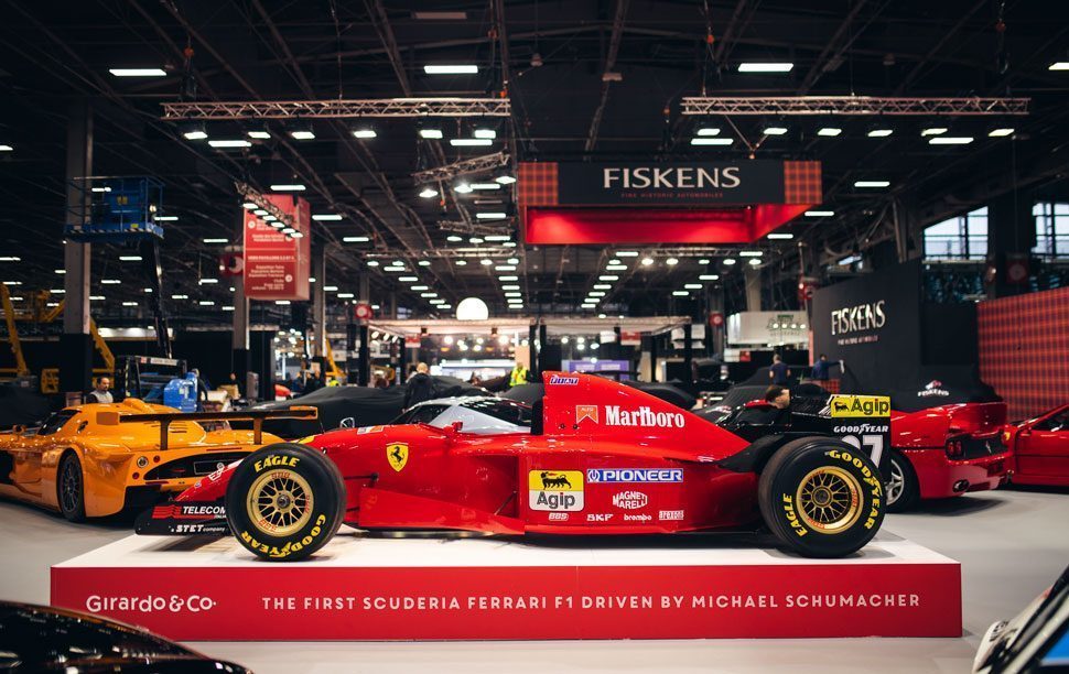 Koop de eerste Ferrari van Schumacher