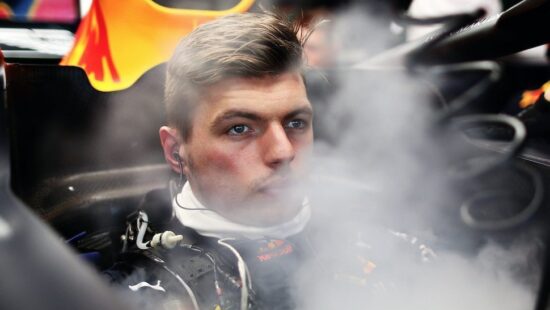 Max Verstappen formule 1 tests