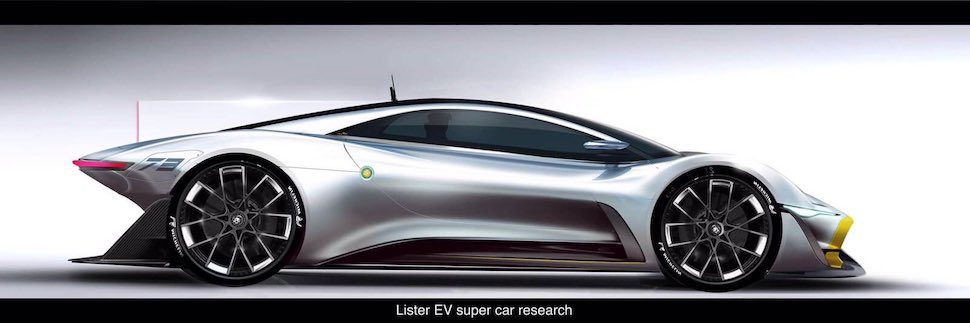 Lister EV Super Car Research '20