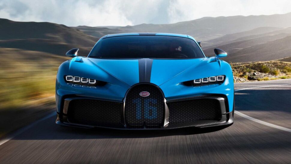 Voorkant Bugatti Chiron Pur Sport