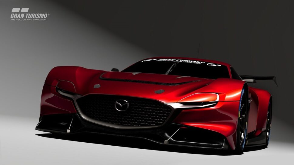 Mazda RX Vision vooraanzicht