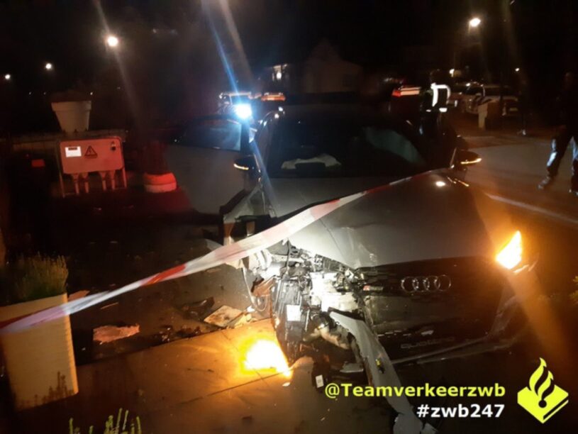 Audi RS3 crash