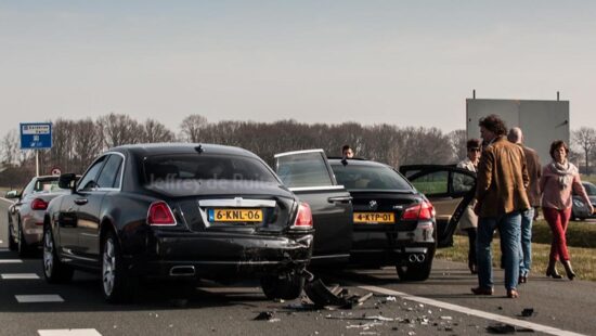 Aantal ongelukken in Nederland