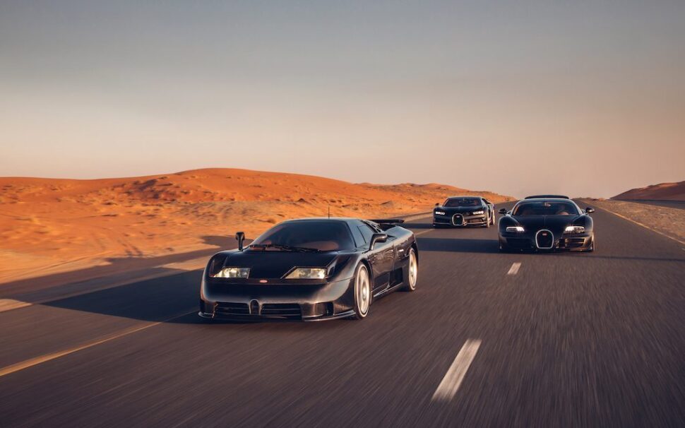 Bugatti fotoshoot