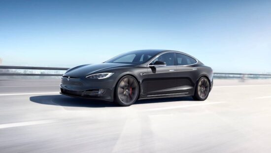 Tesla Model S elektrische auto
