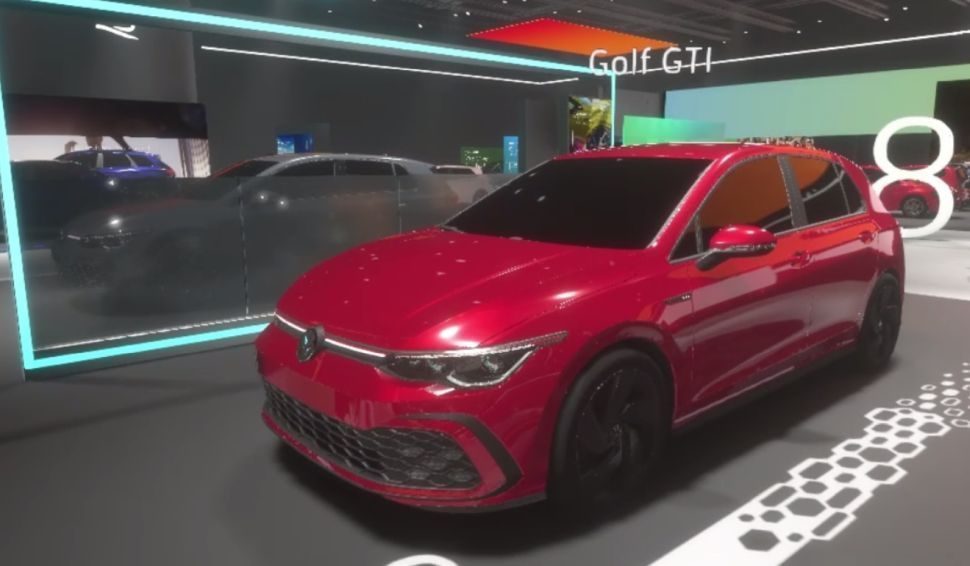 Volkswagen digitale autoshow