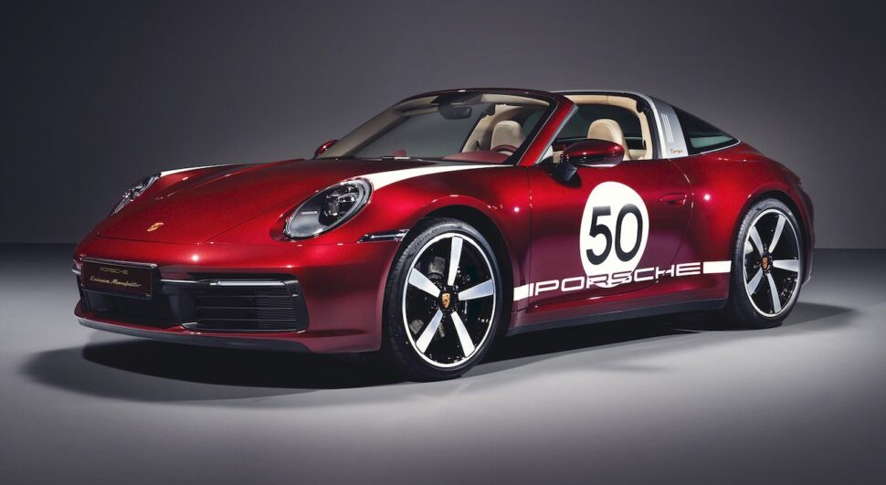 Porsche plakt stickers op gelimiteerde 992 Targa 4S