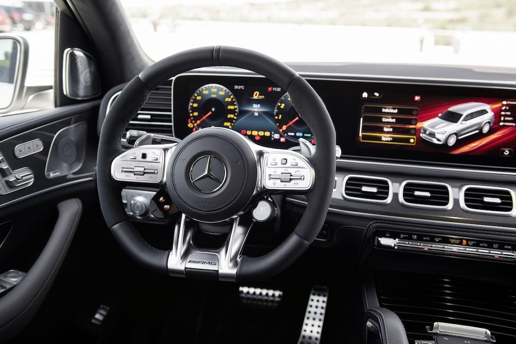 prijs Mercedes-AMG GLS 63 4MATIC+ interieur