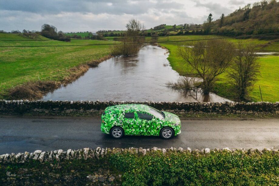 Elektrische SUV van Skoda in Ierland