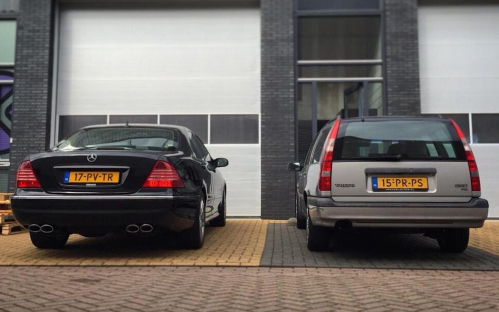 Mercedes en Volvo