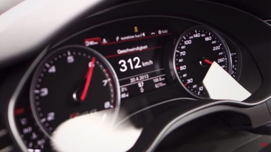 Politie zoekt 320 km/u+ Audi RS6-bestuurder [video]