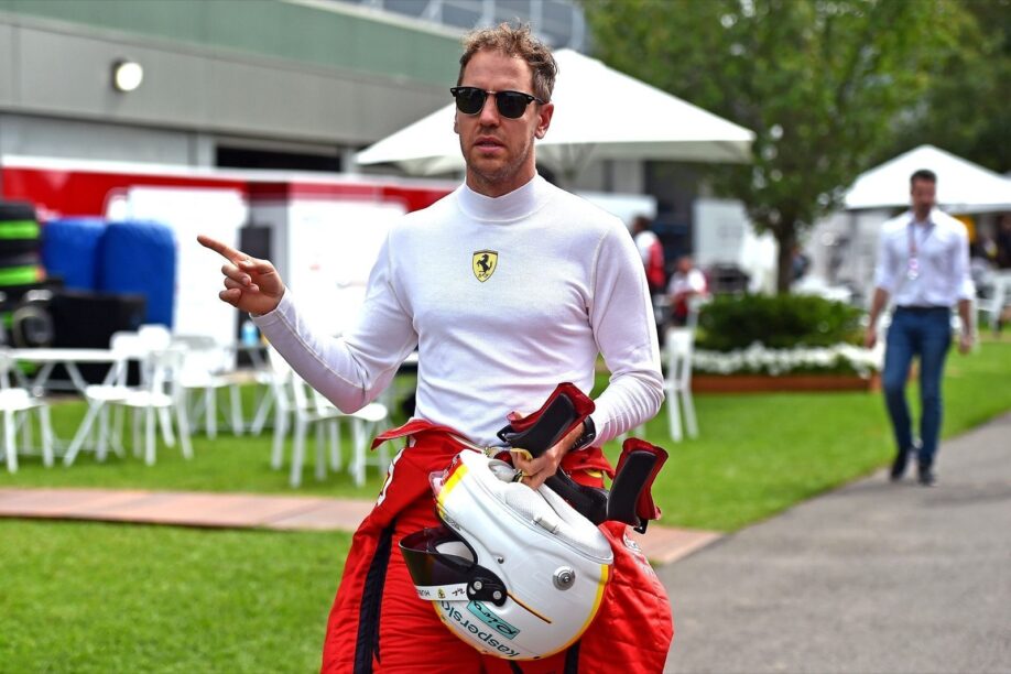 Vettel weg bij Ferrari