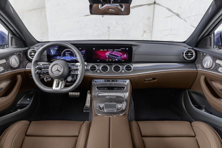 nieuwe Mercedes-AMG E63 4MATIC+ interieur