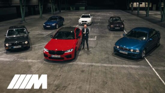 BMW M5 video