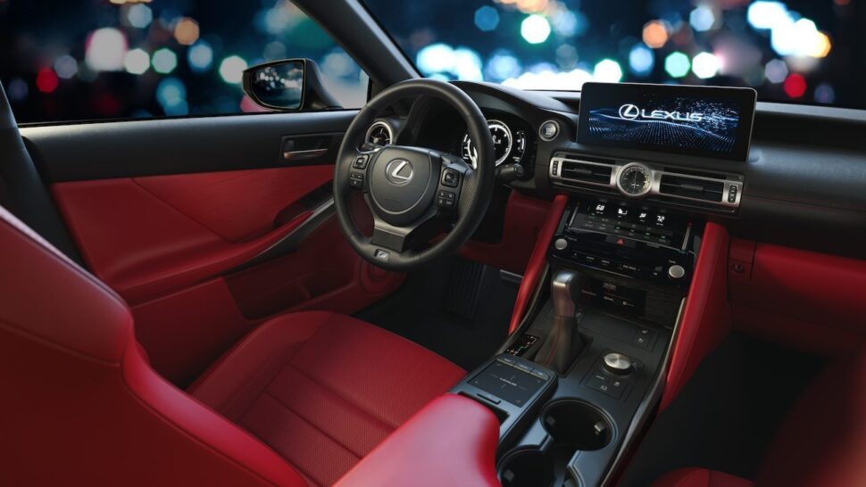 De nieuwe Lexus IS interieur
