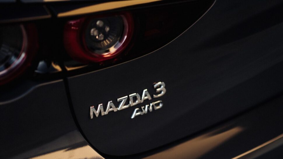 Badge van de Mazda 3