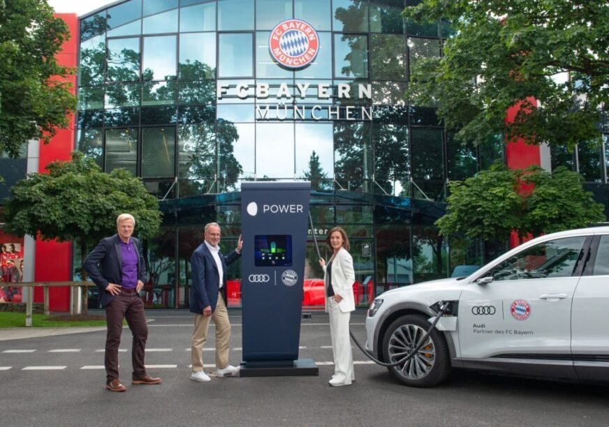 Audi elektrificatie Bayern München