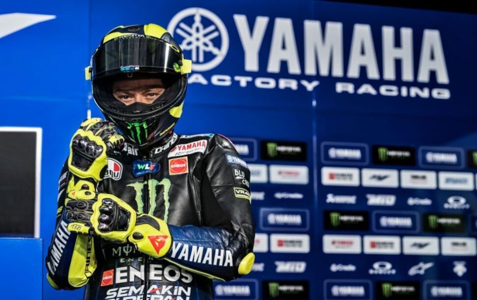 Valentino Rossi, die hoogstwaarschijnlijk ook in 2021 nog in de MotoGP blijft