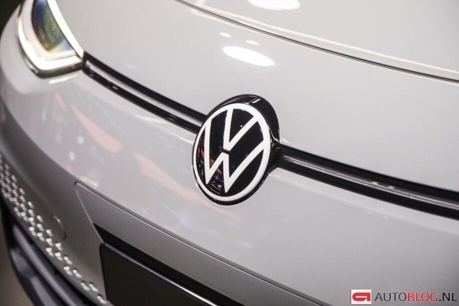 De neus van een Volkswagen ID.3