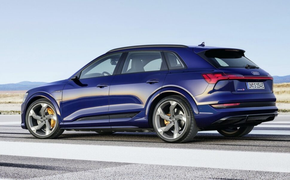 Audi e-tron productie in België op z'n gat