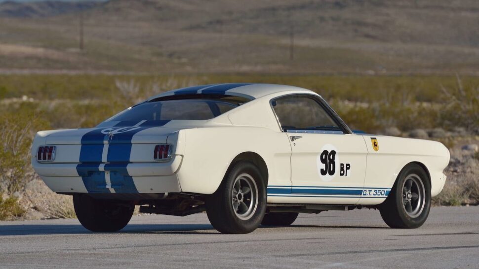 Shelby Mustang achterkant