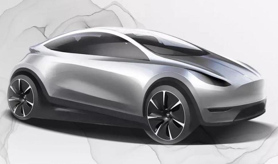 Nieuwe Tesla hatchback