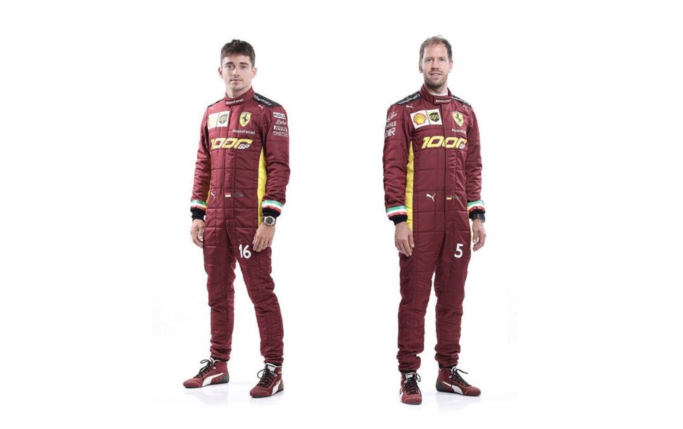 Ferrari outfits duizendste GP