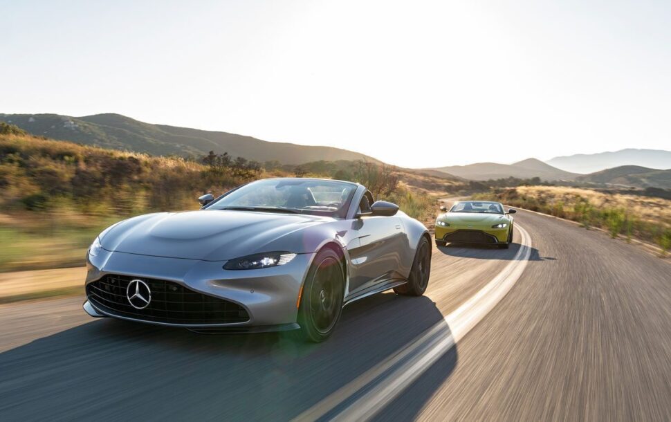 Mercedes neemt een belang van 20% in Aston Martin