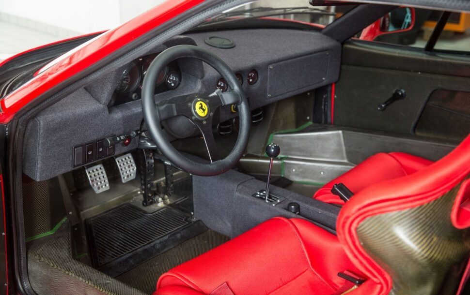 De Ferrari F40 van Gerhard Berger