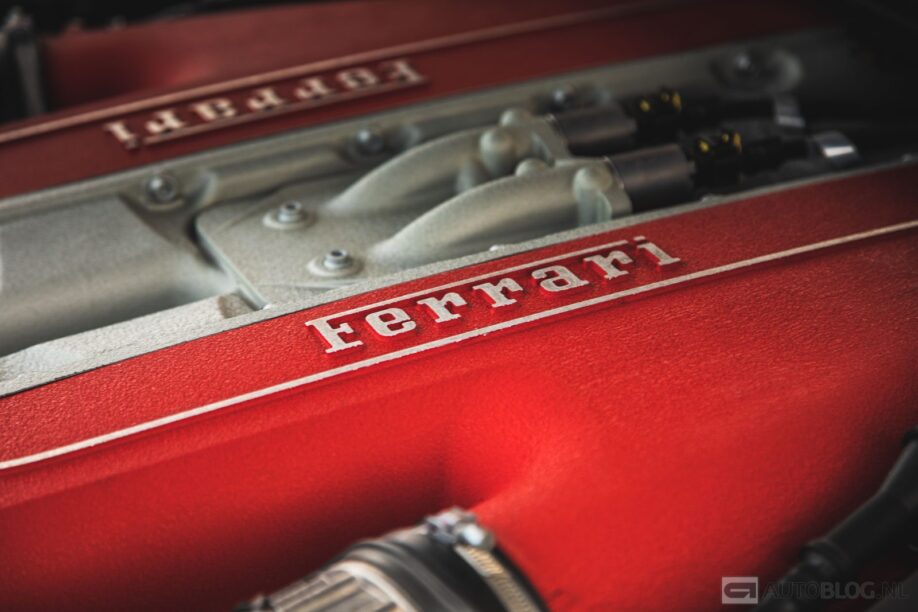 Het blok van een Ferrari 812 Superfast