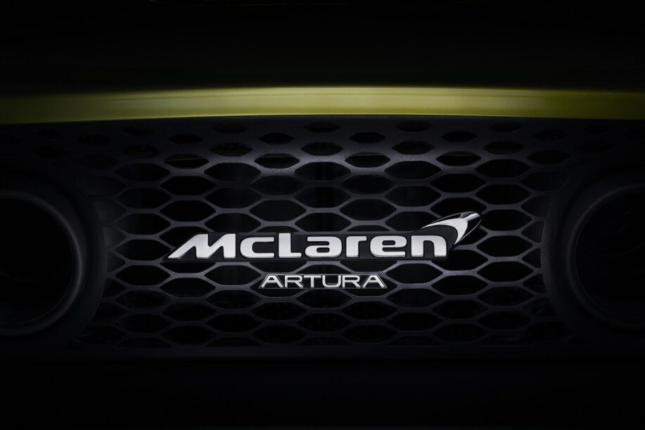 De kont van de McLaren Artura