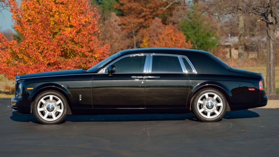 Rolls-Royce Phantom, een van de ex-auto's van Donald Trump