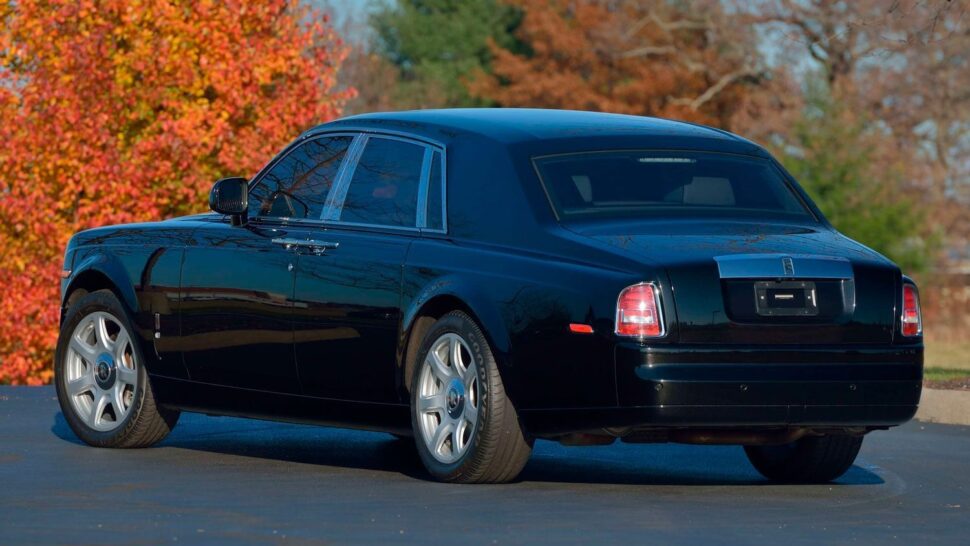Rolls-Royce Phantom, een van de ex-auto's van Donald Trump