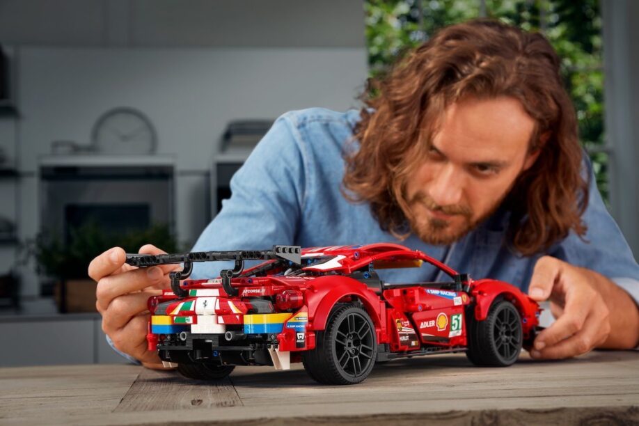Ferrari met LEGO Technic