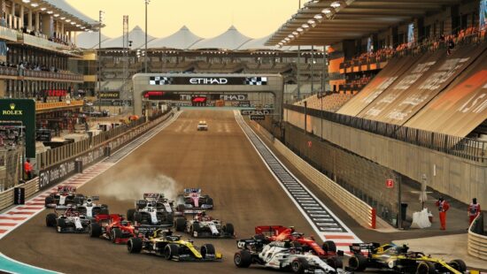Stand na GP Abu Dhabi 2020