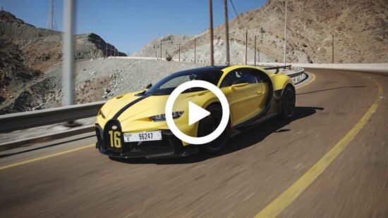 Video: Bugatti Chiron Pur Sport mag los in de bergen