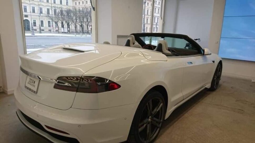 Tesla Model S Cabrio