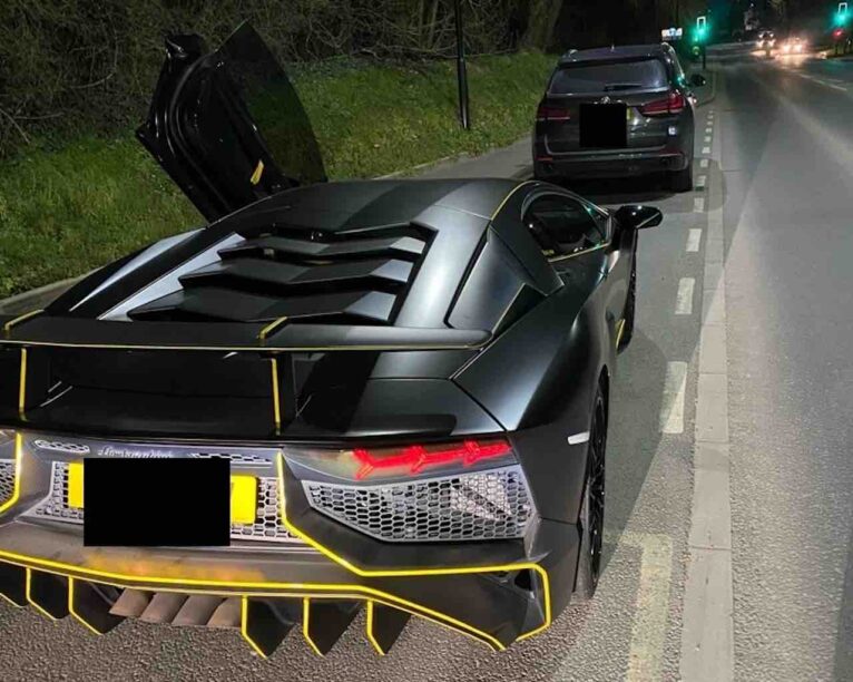 Lamborghini in beslag genomen omdat eigenaar geen MRB betaalde