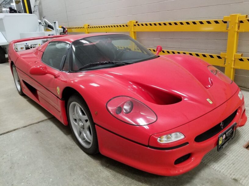 Gestolen Ferrari F50 na 18 jaar teruggevonden