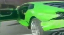 Video: deze Lamborghini Huracán crash zag iedereen aankomen