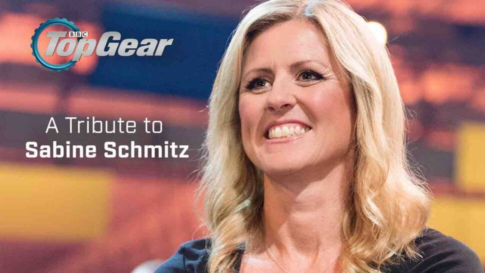 Top Gear eert Sabine Schmitz met o.a. Clarkson, Hammond & May