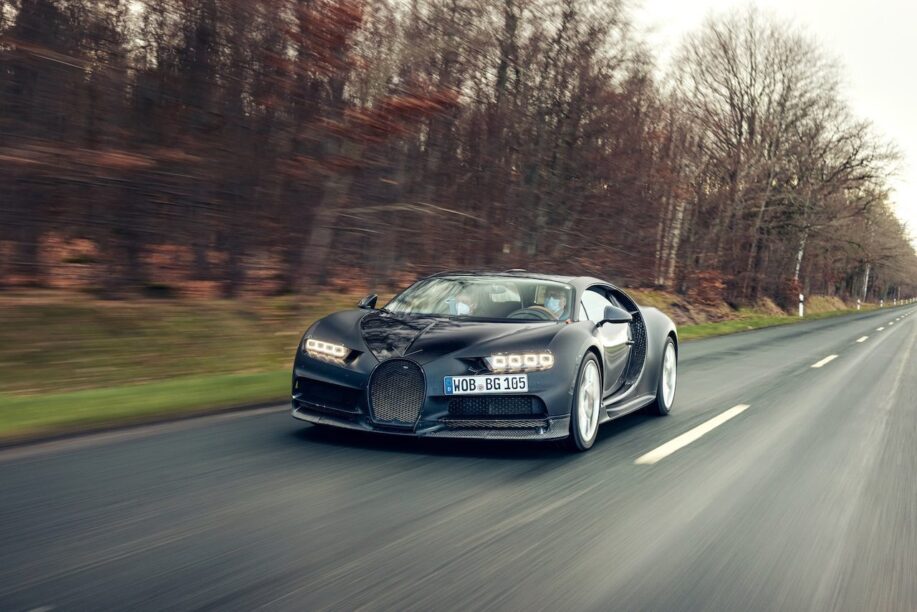 Bugatti Chiron 4-005 mag nu met pensioen