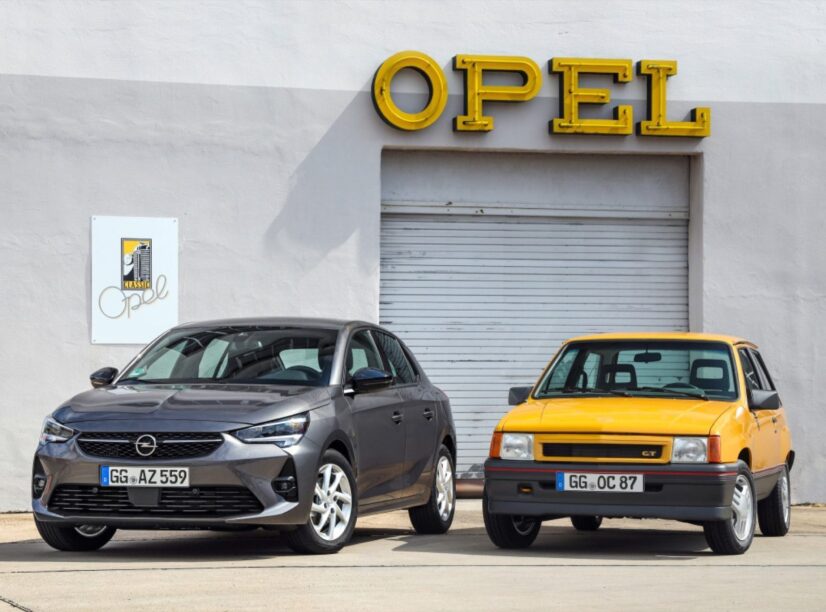 Opel Corsa-e livery