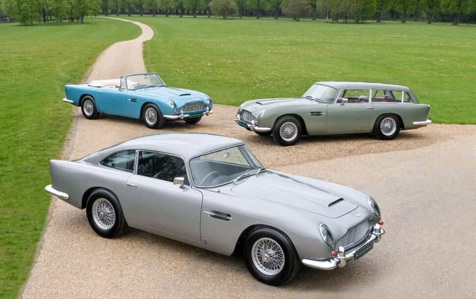 Aston Martin DB5 trio