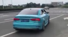Video: drift fail met een Audi