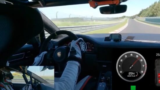 Video: on board Porsche Cayenne Nurburgring record