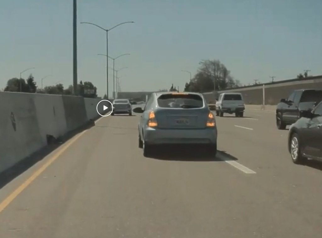 Video: opeens stoppen op de snelweg