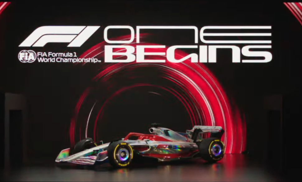 Formule 1 auto 2022 officieel