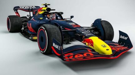 De auto van Max Verstappen in 2022